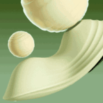 Avocado-shaped vibrating and sucking wearable masturbator - 图片 2