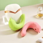 Dolphin-shaped insertable suction vibrator - 图片 4