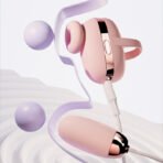 Sucking and vibrating egg-shaped massager - 图片 3