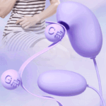 External suction and internal vibration clitoral and G-spot stimulating masturbator