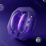 External suction and internal vibration clitoral and G-spot stimulating masturbator - 图片 3